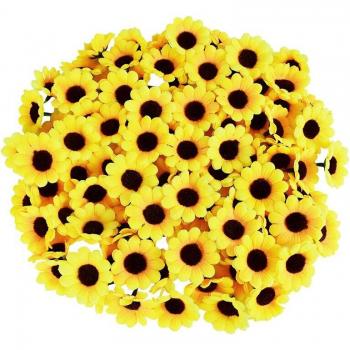 Girasoles decorativos de 4,5 cm para habitaciones