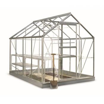 Royal Well Tuinkas Popular 66 met blanke aluminium constructie