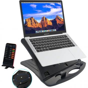 Support portable pour ordinateur portable réglable