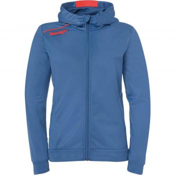 Kempa Trainingsanzug PLAYER Kapuzenjacke kempablau/weiss