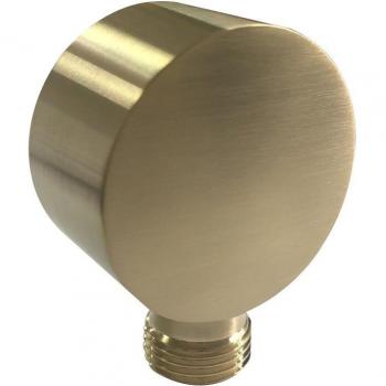 Black Shower Head Connector with Support Arm