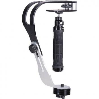 Stabilisateur vidéo pour DSLR et smartphones, compatible Canon, Nikon, Sony, Gopro, Hero