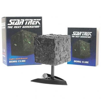 Star Trek Cubo Borg Mini Réplica con Luz y Sonido + Libro