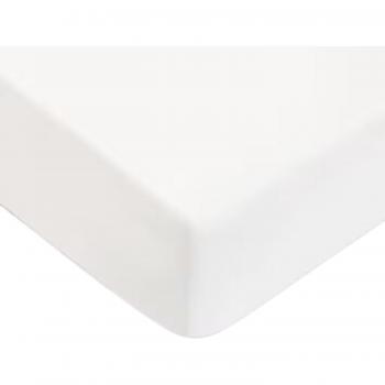 Étagère de Drap en Satin de Coton Égyptien 240 Fils – 180x200, Blanc