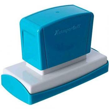 Sello X-stamper quix para máquina ESTM-H color rojo 28x78 mm