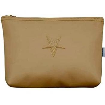 Borsa Bagno MATE Camel 6x28x20 cm – Lussuoso e Funzionale