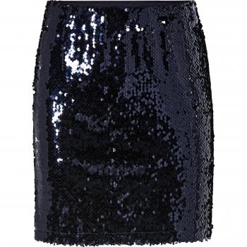 Esmara® Pailletten Minirock für Damen (XS(32/34), navy)