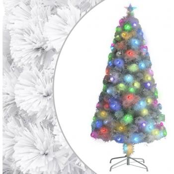 120 cm White Fibre Optic Christmas Tree