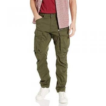 Pantaloni G-Star Rovic Zip 3D Regular Tapered Dark Bronze Green