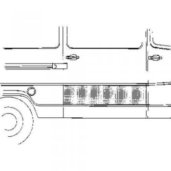 Porta Carroçaria para VAN WEZEL 3070174