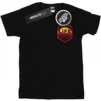 Ready Player One Girls Gunter Life Cotton T-Shirt Black