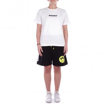 T-SHIRT BEAR WITH ME White Unisex Cotton Jersey Barrow T-shirt