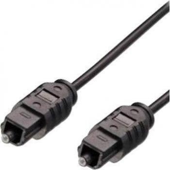 MediaRange MRCS133 Cable de Fibra óptica 1,5 m TOSLINK Negro