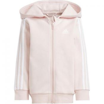 Rosa Infantil Cazadora adidas Little Essentials 3 Tiras de Cierre