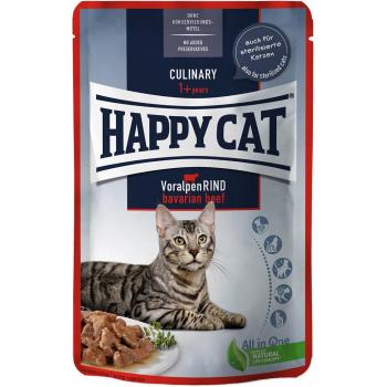 Happy Cat Rindfleisch in Sauce 12x85g