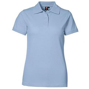 Feminin Blue Stretch Polo