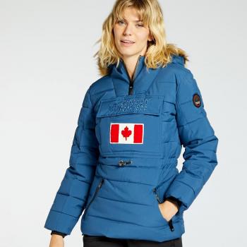 Giacca a vento Donna XL Canadian Peak Bevakacheak Blu