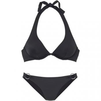 Bügel-Bikini Chiemsee – Silberschleifer Ring, Größe 36 Cup B, schwarz
