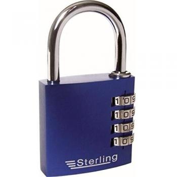 Burg-Wächter Anodised 4 Dial Padlock 40mm