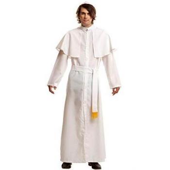 M‑L Pope Garment for Men – White with Full Accessories