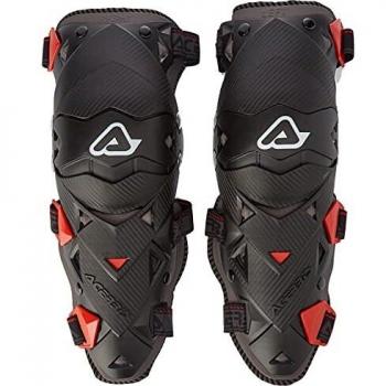 Acerbis Rodilleras Impact EVO 3.0 Negro-Rojo