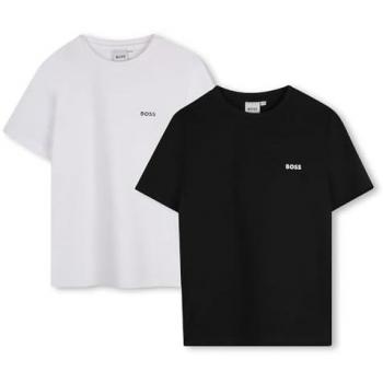 BOSS 2‑Pack Schwarz Brustlogo T-Shirts