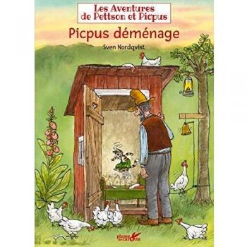 Les aventures de Pettson et Picpus. Picpus déménage
