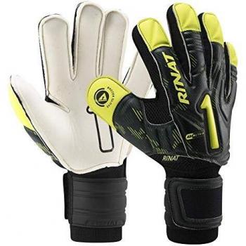 Rinat ASIMETRIK Semi-Torwart Handschuh für Kinder, Größe 5, Grün & Weiß