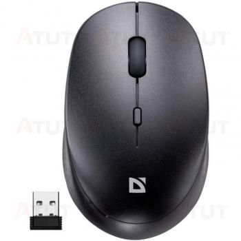 Defender Auris MB-027 (kabellos) – Maus, Schwarze Variante – 800/1200/1600 DPI