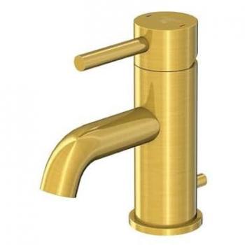 Steinberg Série 100 mitigeur lavabo, or brossé, 149 mm hauteur, 100 mm projection
