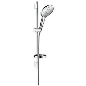 Hansgrohe Brauseset Raindance Select S 150 mit 65 cm Brausestange Unica S Puro, chrom, 3jet