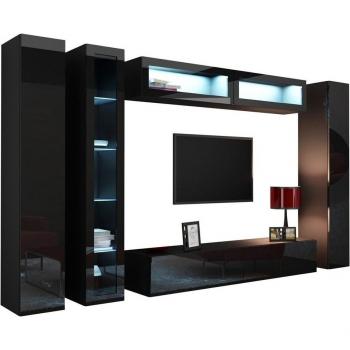 Soggiorno Charlotte A132 – Mobile Porta TV Nero