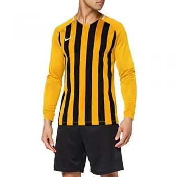 Men’s Striped Division III LSU Jersey – Gold/Black/White (XX‑LARGE)