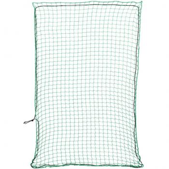 VidaXL UV-Resistant Green Trailer Net 5x3.5 m with Elastic Rope