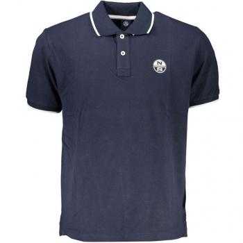 North Sails Herren Polo Shirt kurzärmlig blau – Sportlich