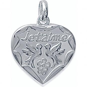 Pendentif Plateado 'Légende d'Amour' 18x16 mm