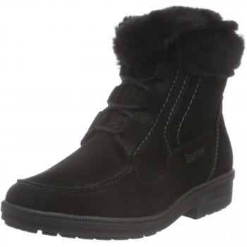 Ganter Damen Kathy, Weite K Kurzschaft Stiefel, Schwarz, 41 EU