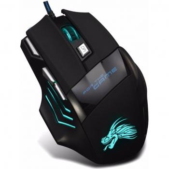 USB Gaming-Maus mit 5500 DPI für PC und Laptop