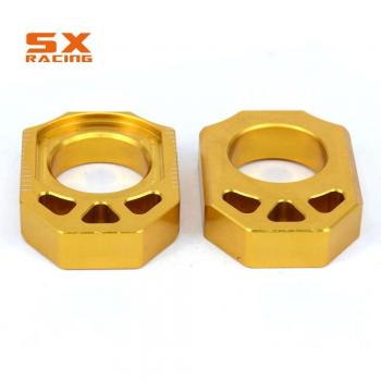 CNC Rear Chain Adjuster Axle Block for SUZUKI RMZ450