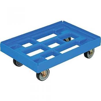 Carro Rodante Azul 610x410mm 4 Ruedas