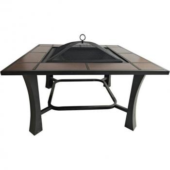 Purline Barbecue Carreaux Noirs