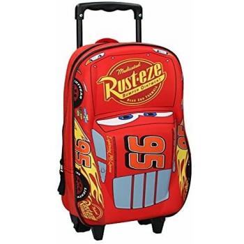 Sac à dos à roulettes Cars 3 3D garçon