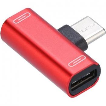 FFFAS Type-C Female to Male Vertical Charging Adapter for Huawei P10 and Xiaomi 6