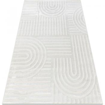 RUGSX Teppich BALANCE 1918 Beige – Struktur & Glanz 140×190 cm