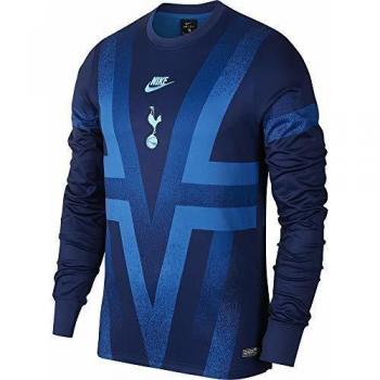 T-shirt Nike Thfc M NK Dry Crew Pmv Cl à Manches Longues Homme, Bleu
