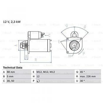 BOSCH 0 986 024 240 Starter