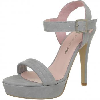 Studio Paloma Anais, Damen Sandalen, Größe 39 EU, grau