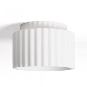 Efectoled Lichtdecke Gips Doppelspalte Weiß