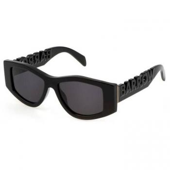 Barrow Unisex SBA004V STANDOUT 0700 – Acetat‑Sonnenbrille, schwarz/grau, quadratisch