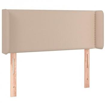 VidaXL Bett Zubehör LED Kopfteil Cappuccino (83 x 16 x 88 cm)